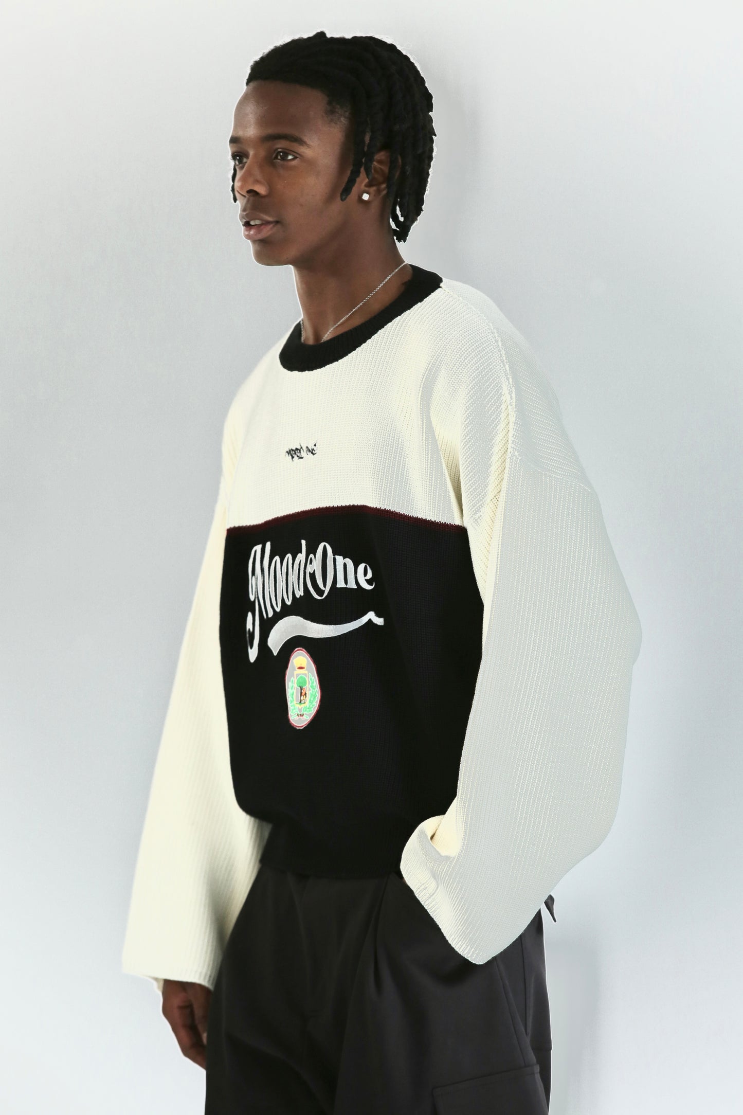 Maglia logo bicolor