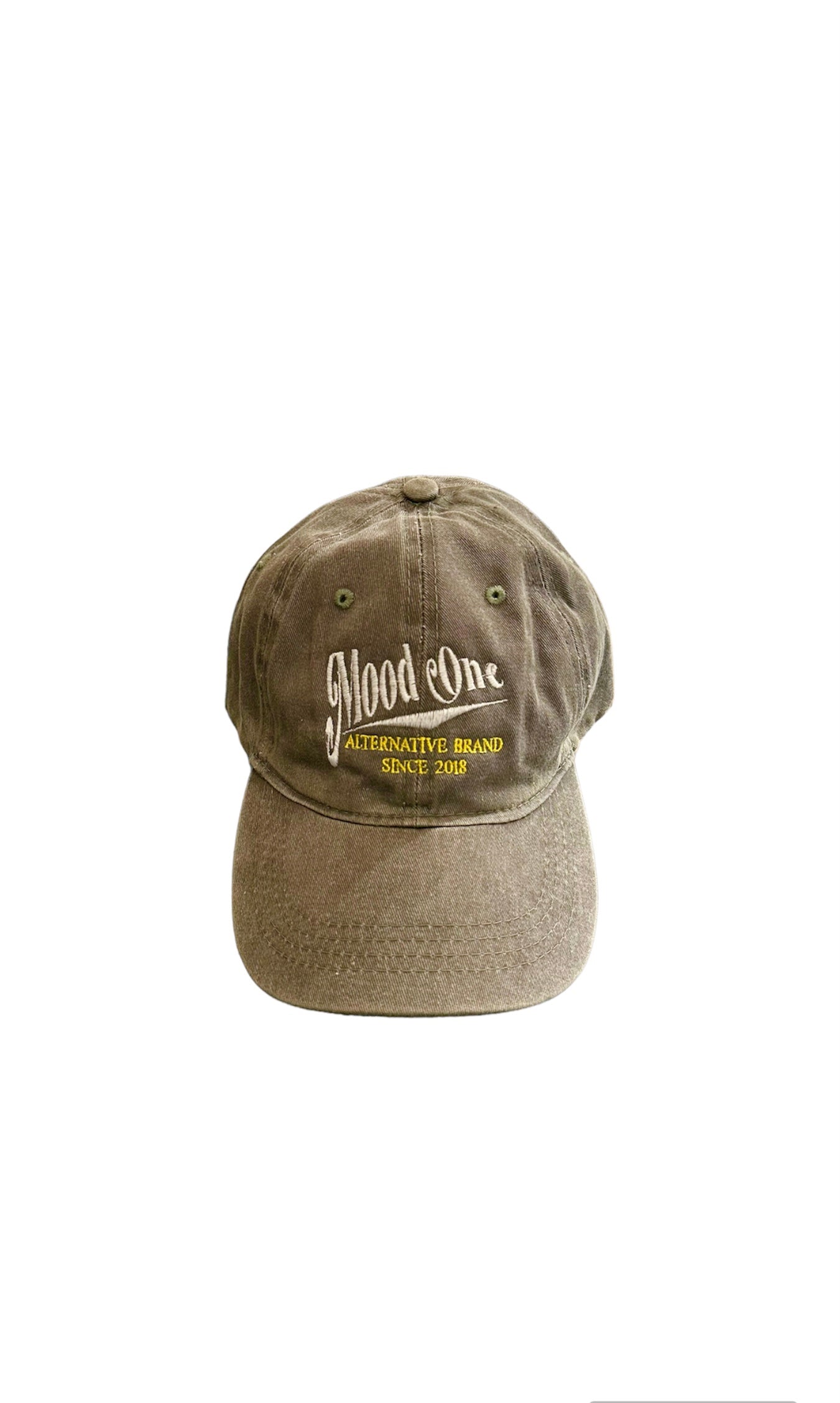 Cappello logo vintage verde salvia