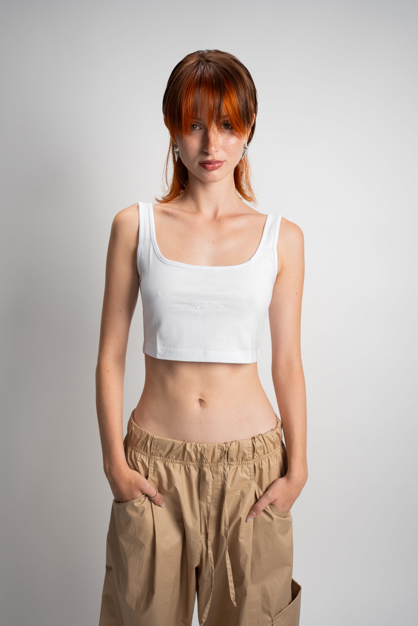 Top donna bianco