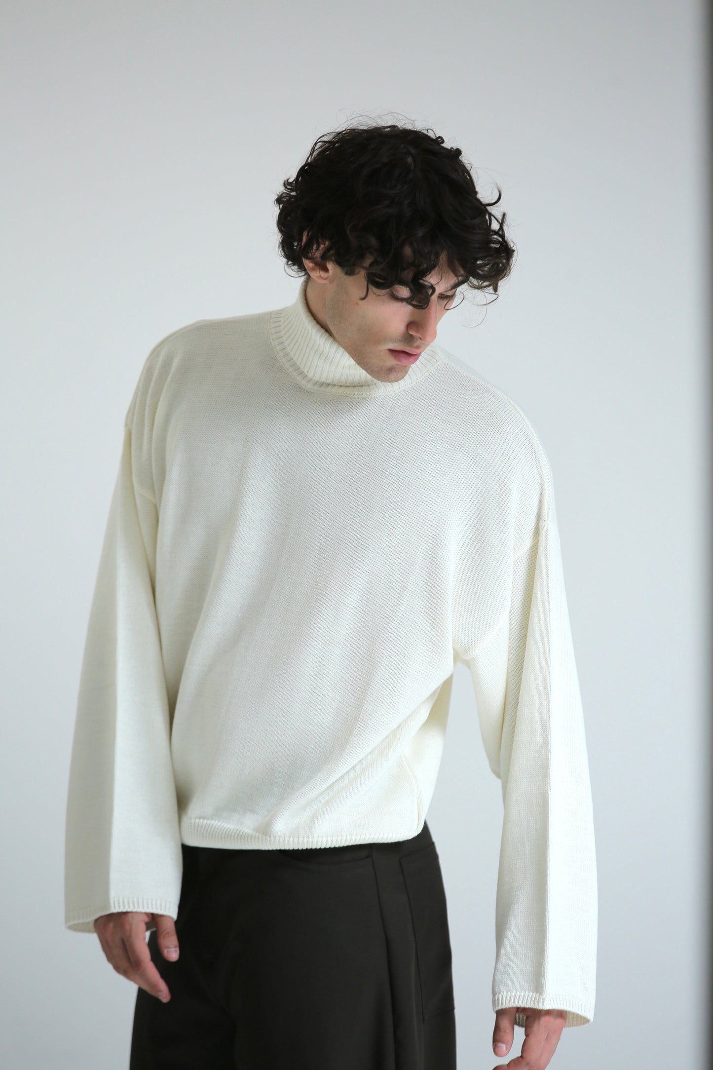 Dolcevita crop bianco