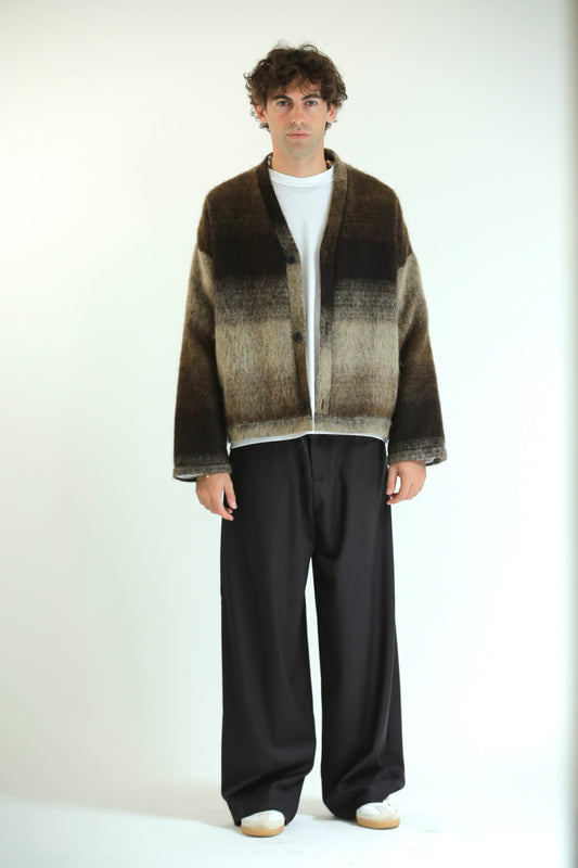 Cardigan mohair moro beige