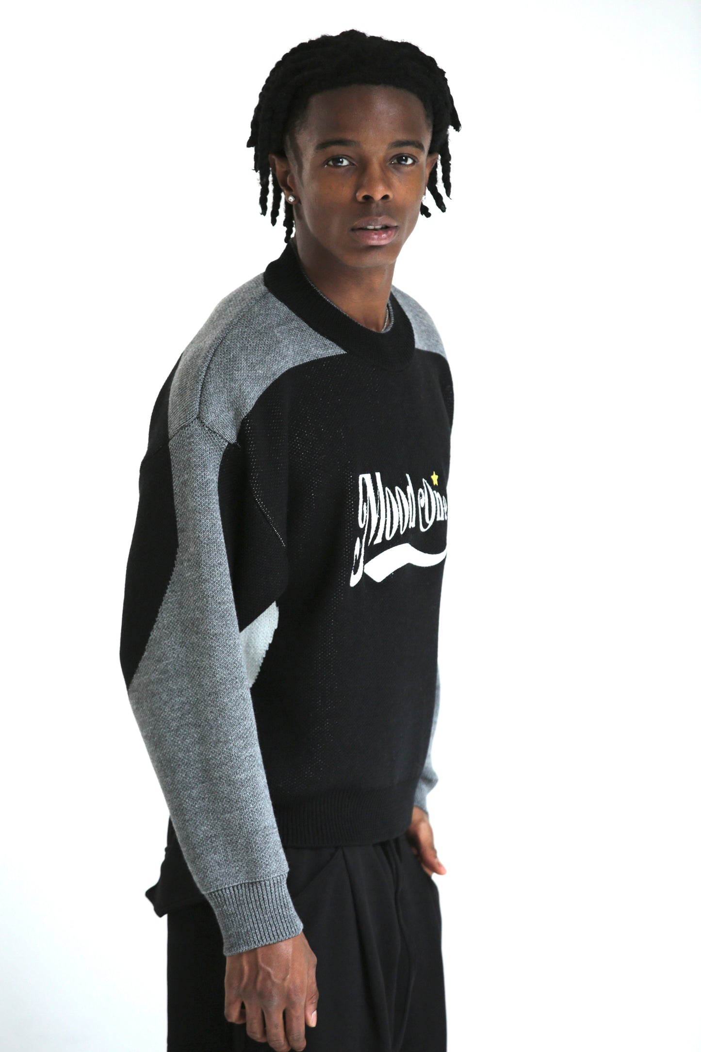 Maglione logo nero