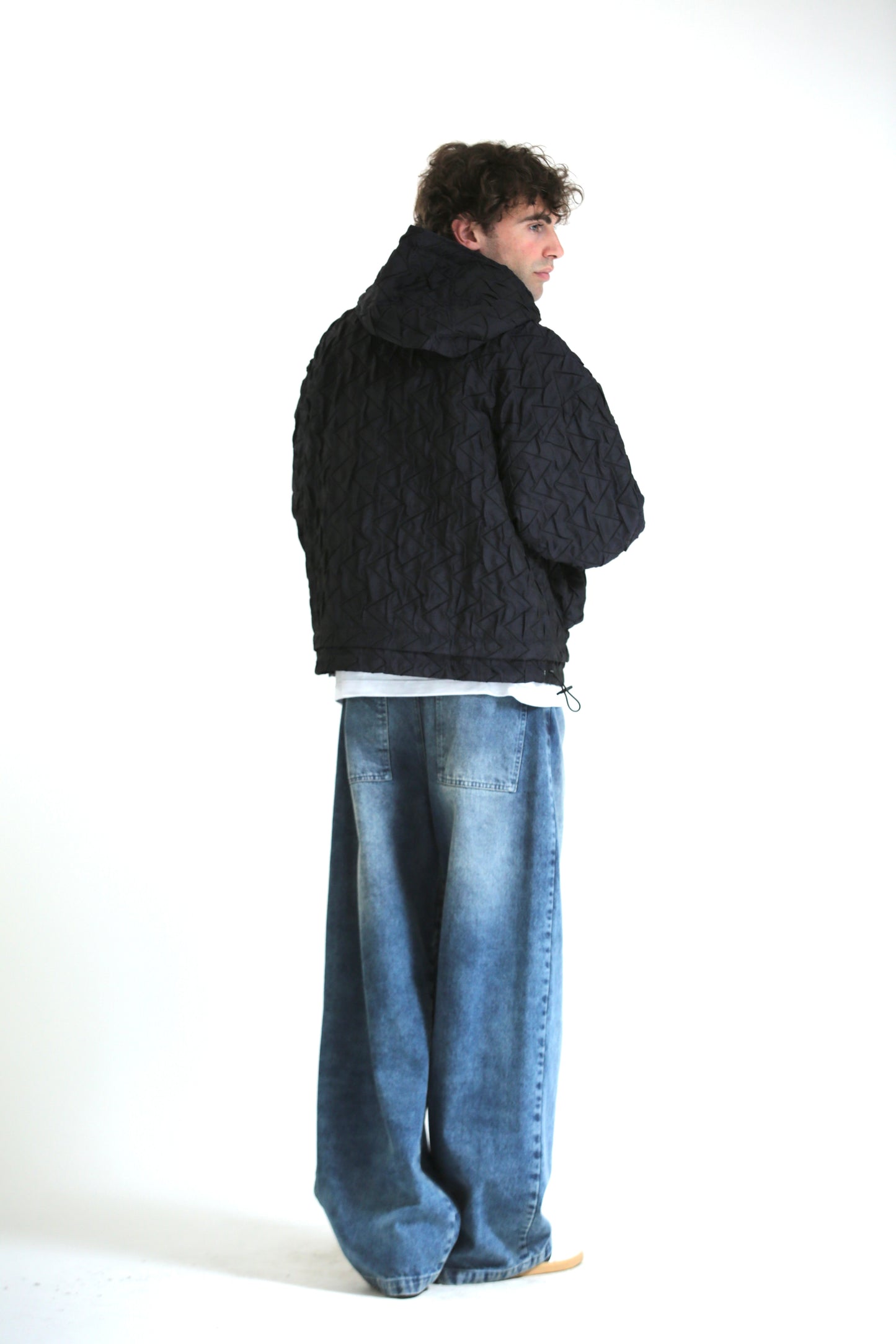 Giubbotto trapuntato blu