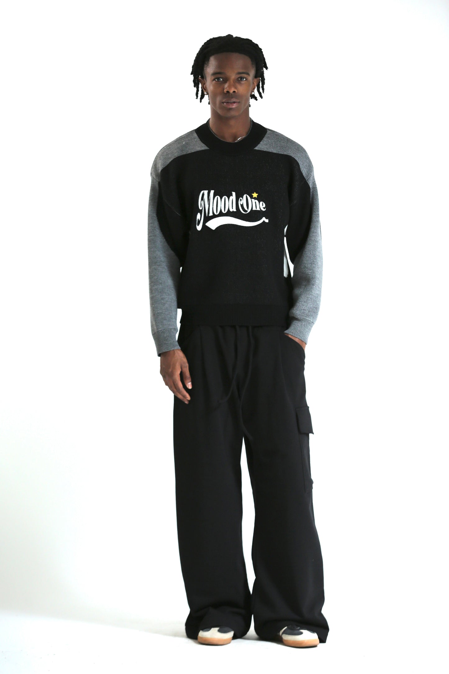 Maglione logo nero