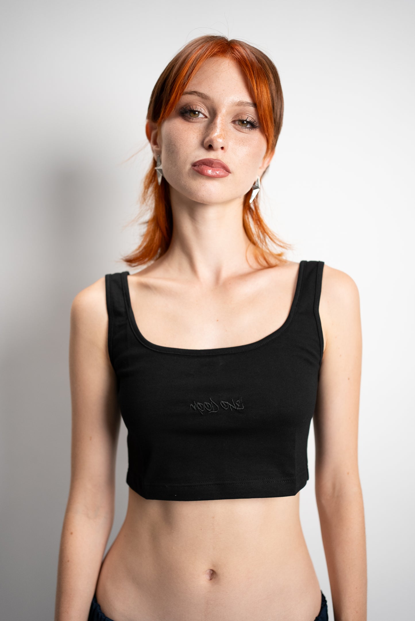 Top donna nero