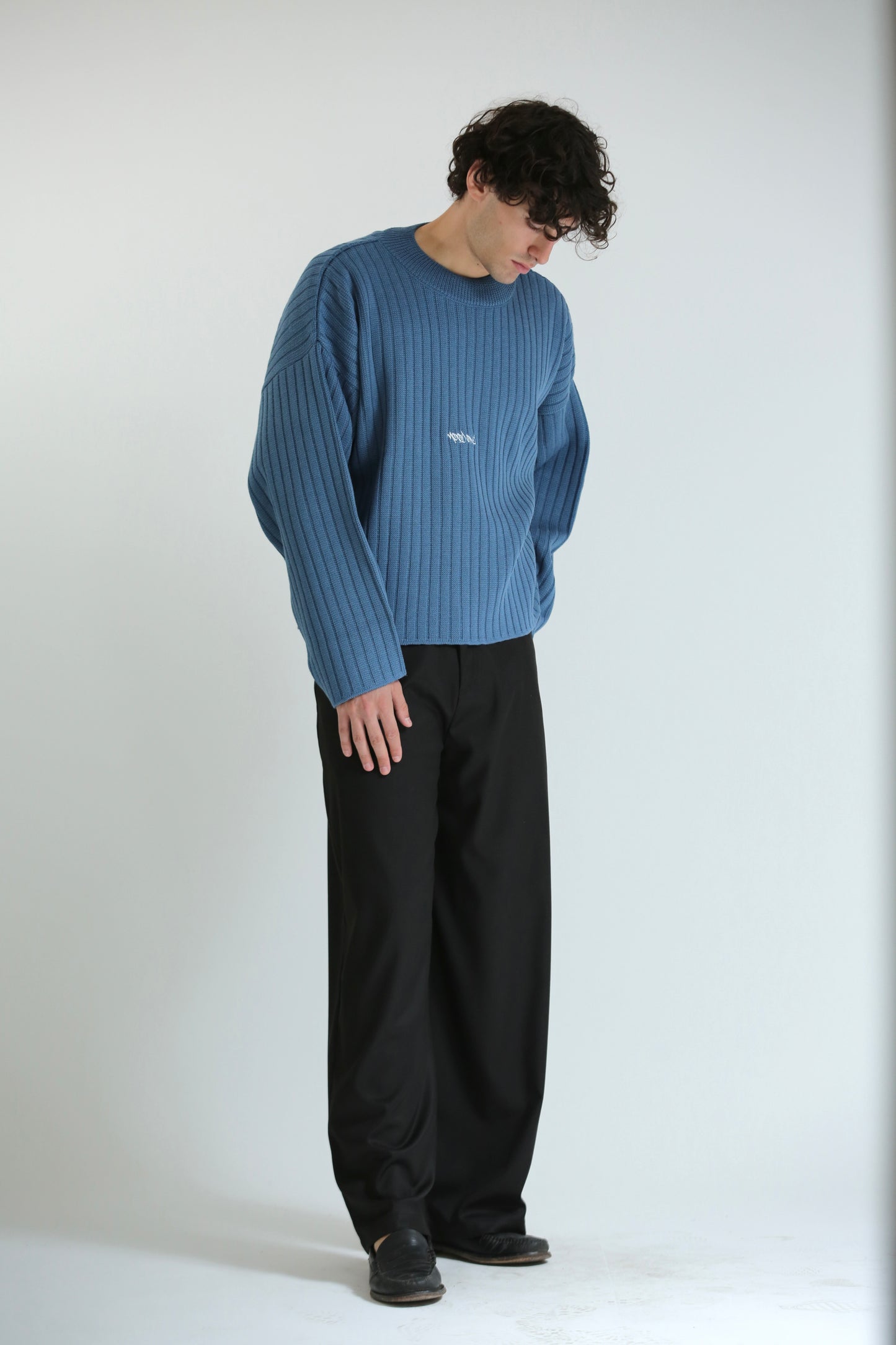Maglione crop logo Sky