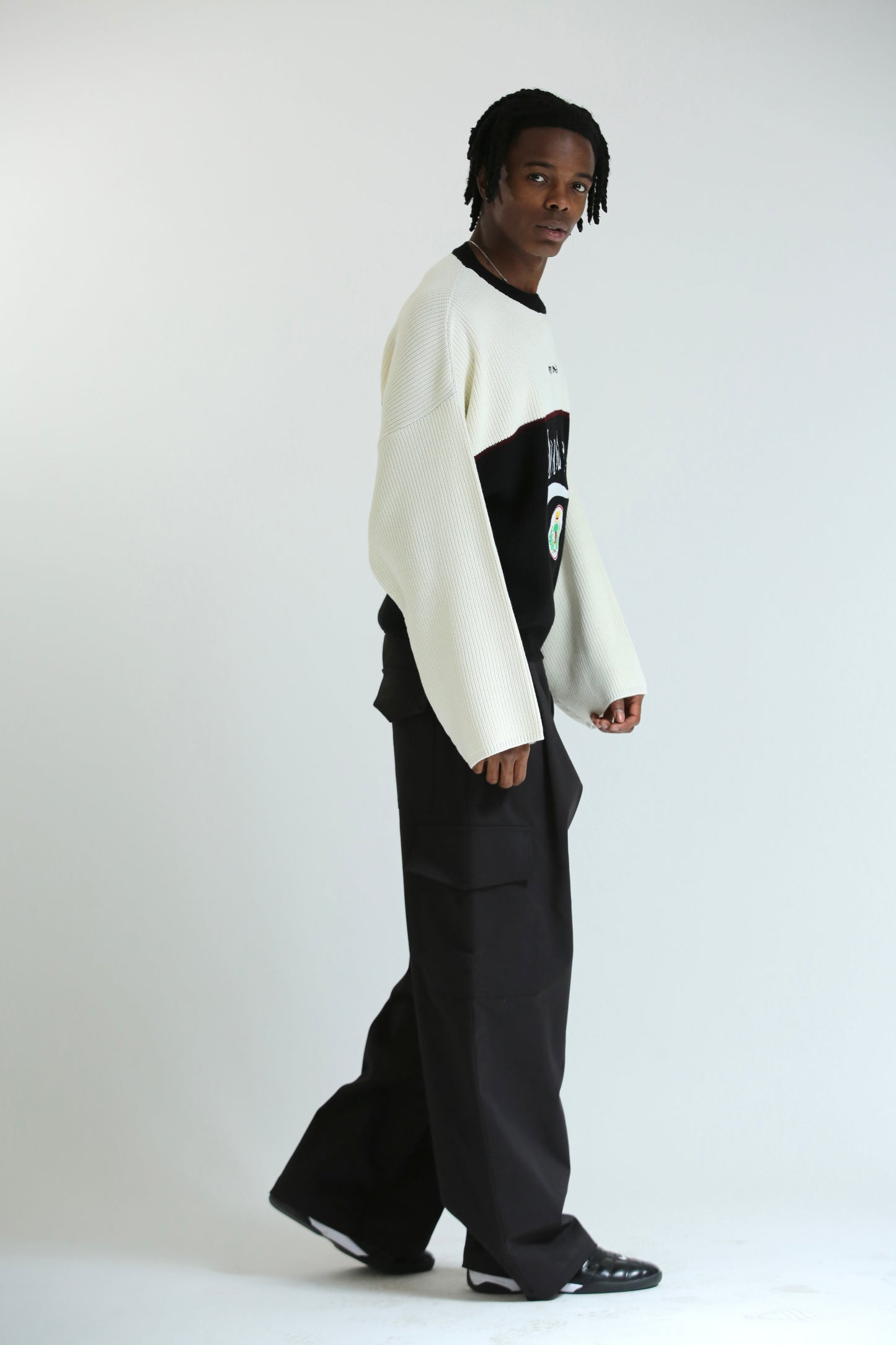 Maglia logo bicolor