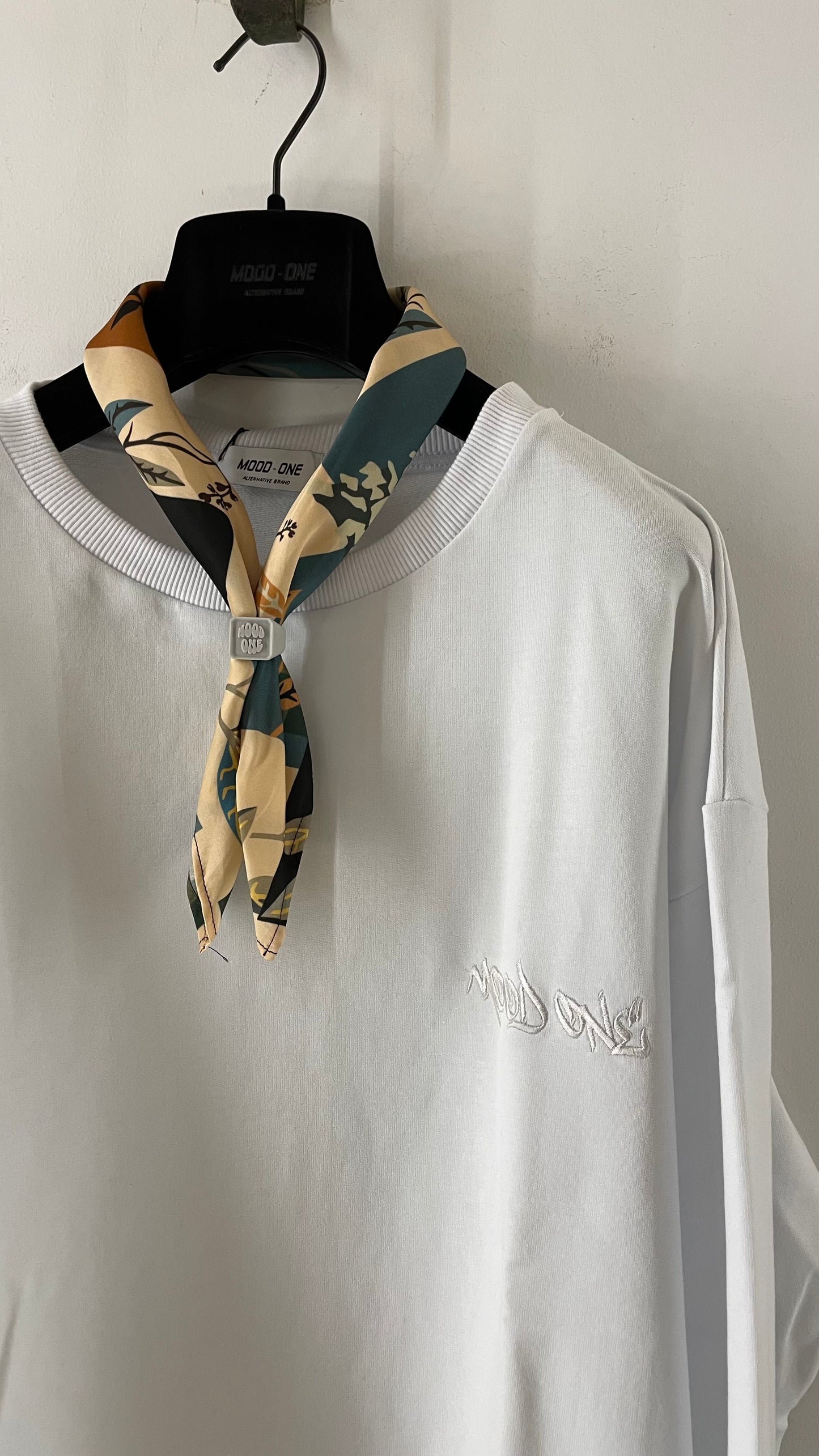 Foulard verde + anello logo