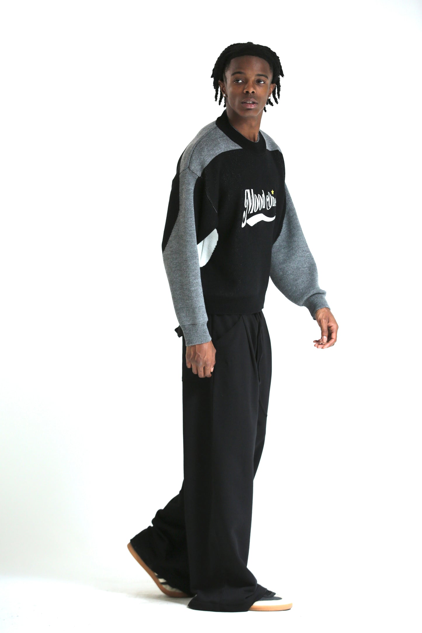 Maglione logo nero