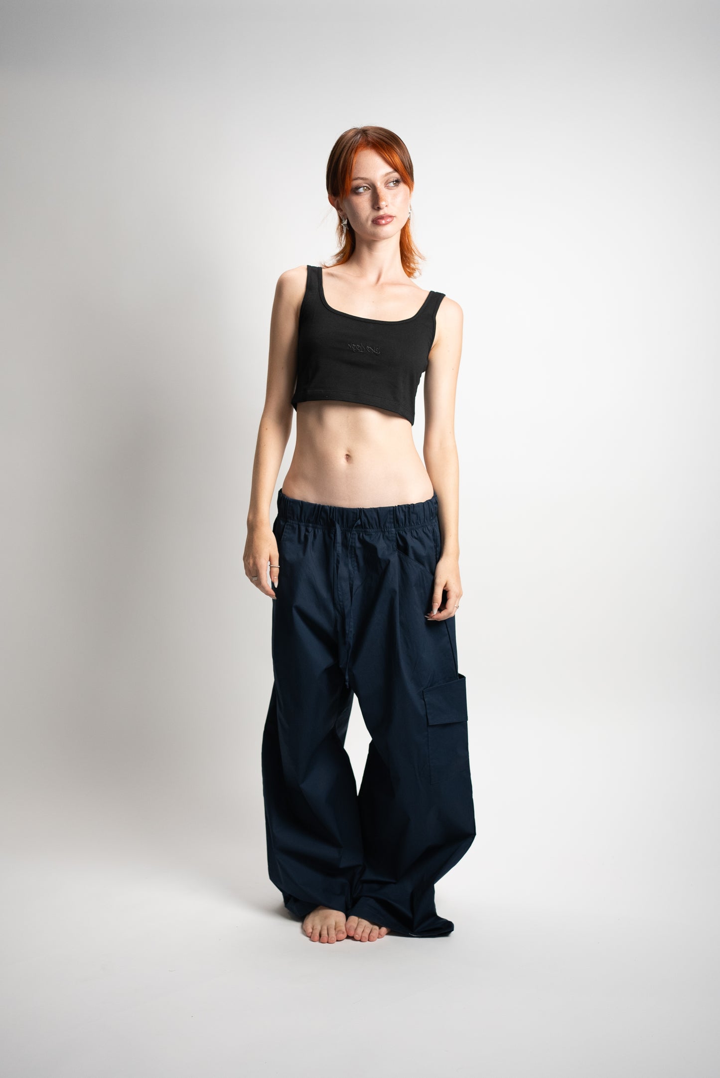 Top donna nero