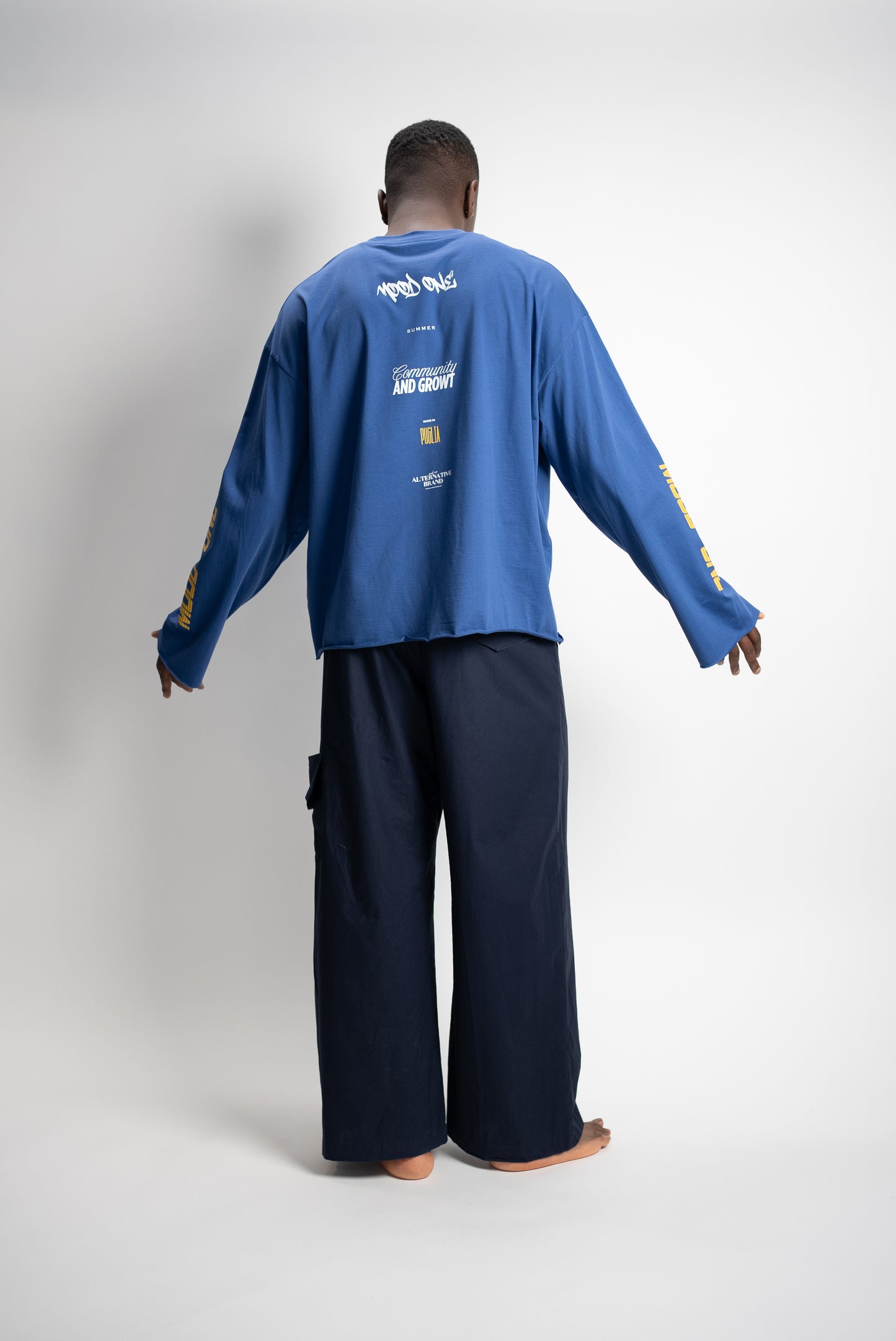 Long sleev BLUE