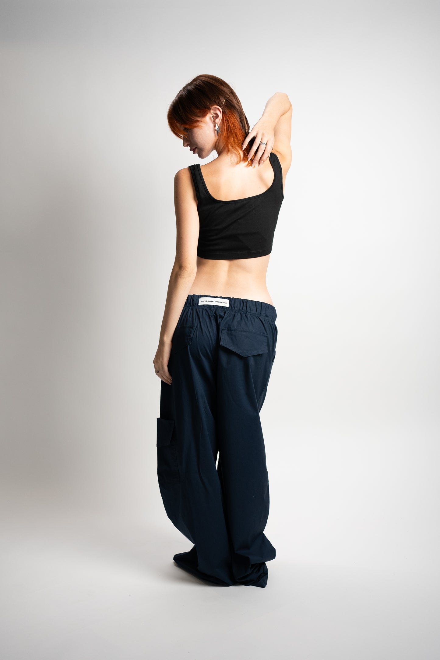 Top donna nero