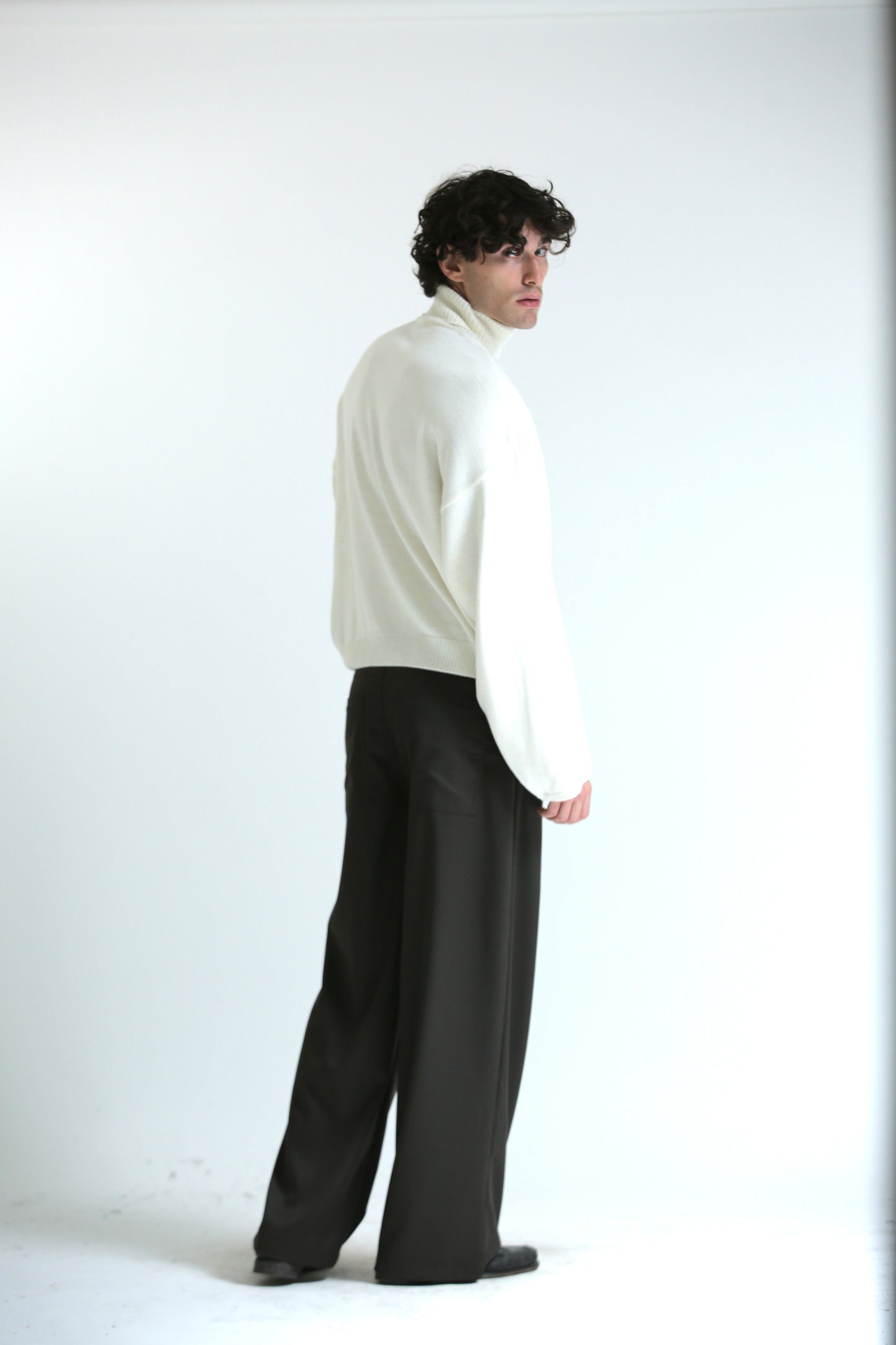 Dolcevita crop bianco