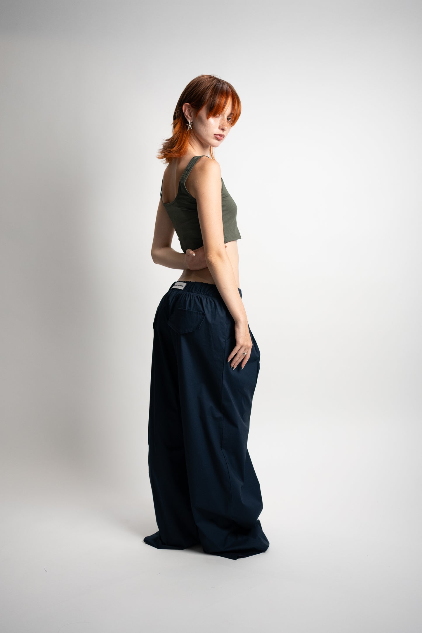 Top verde donna