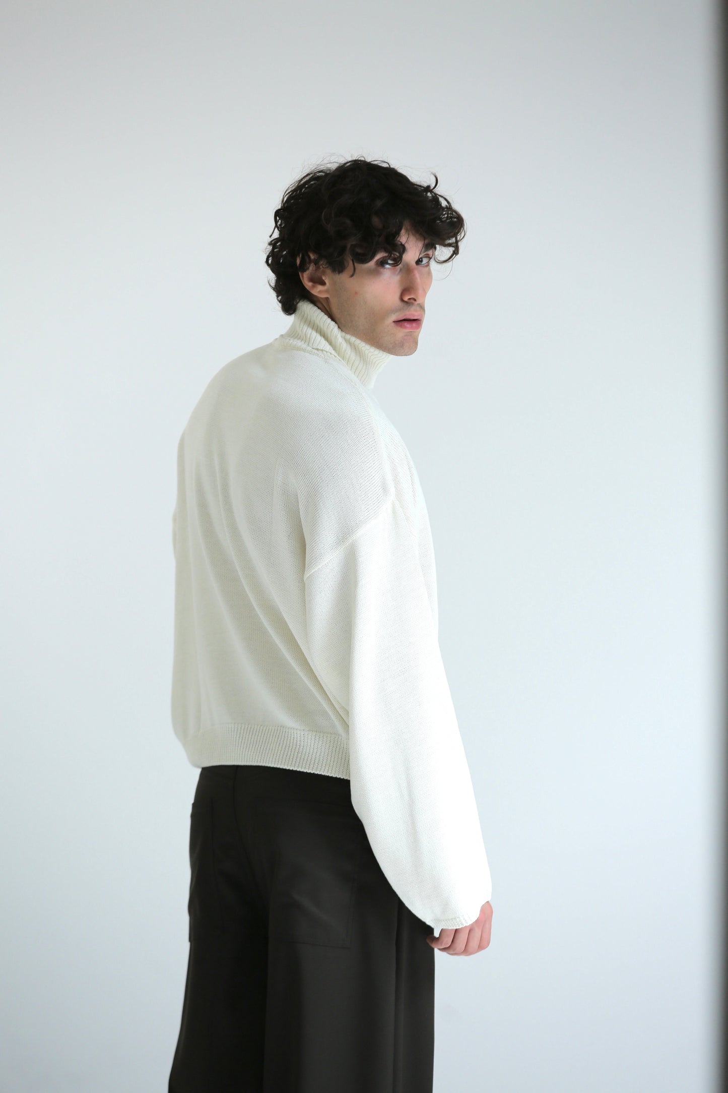 Dolcevita crop bianco