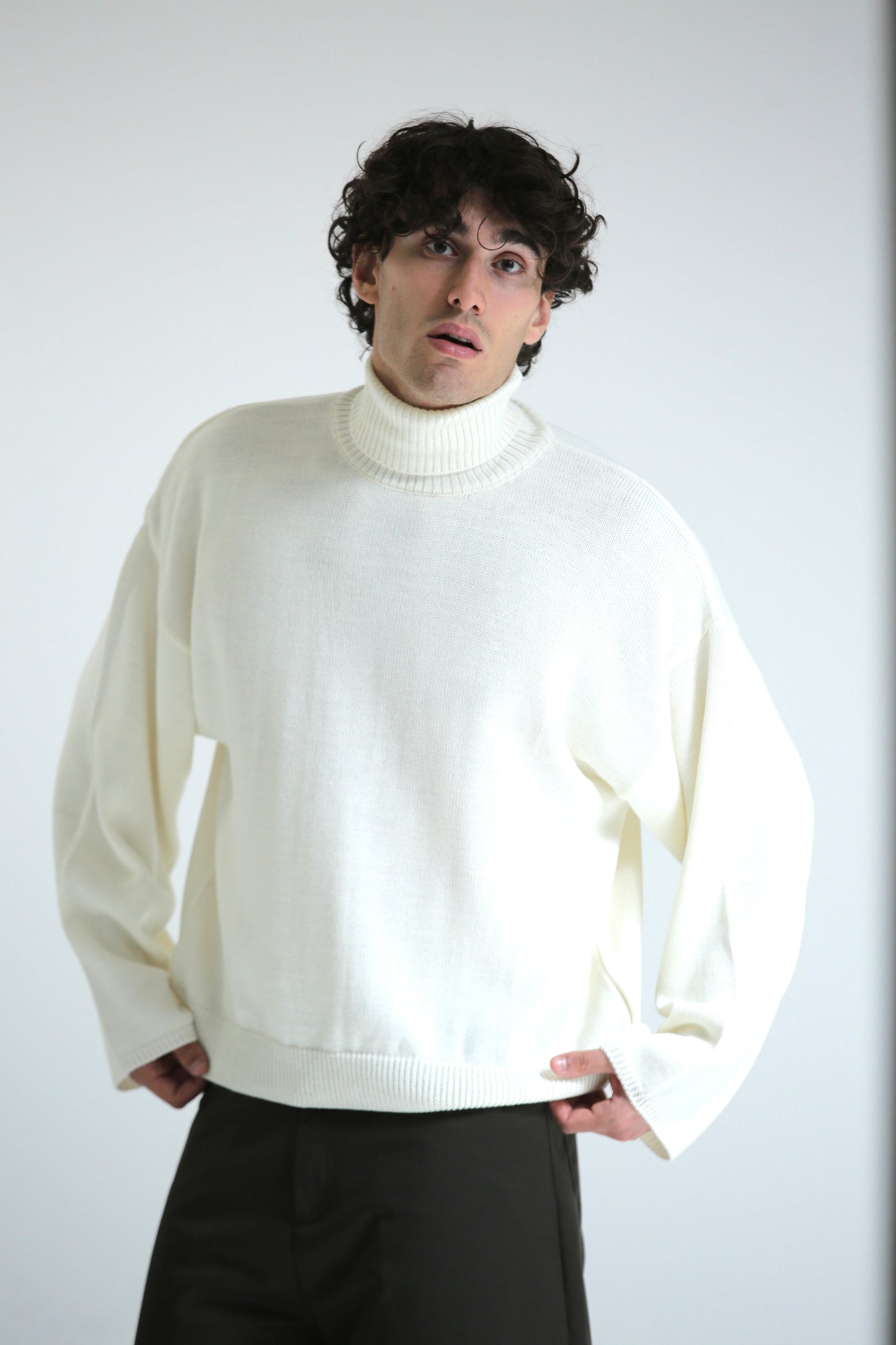 Dolcevita crop bianco