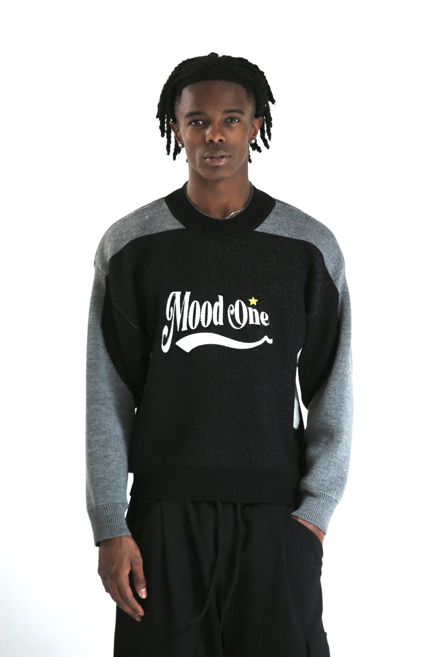 Maglione logo nero