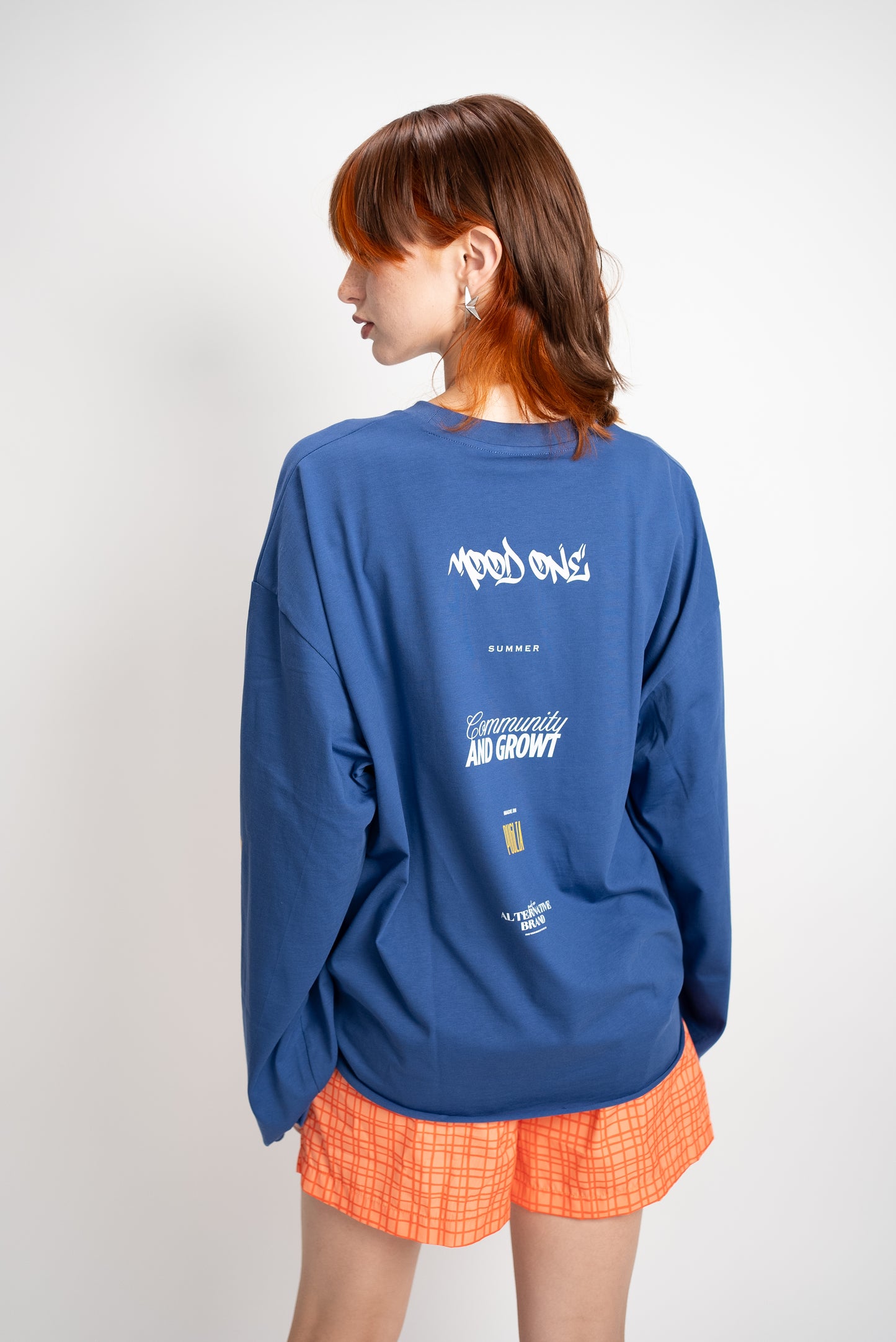 Long sleev BLUE