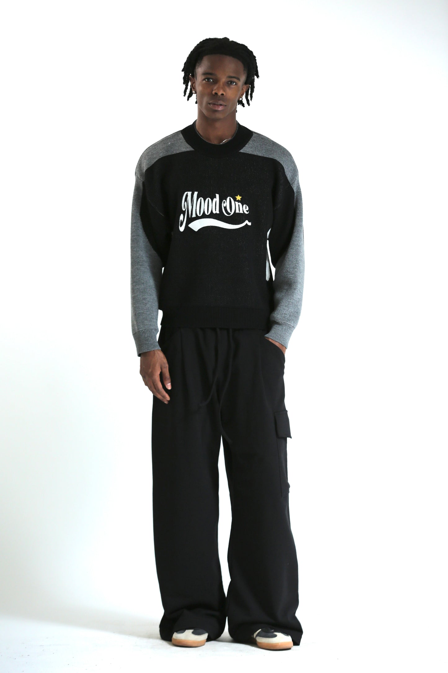 Maglione logo nero