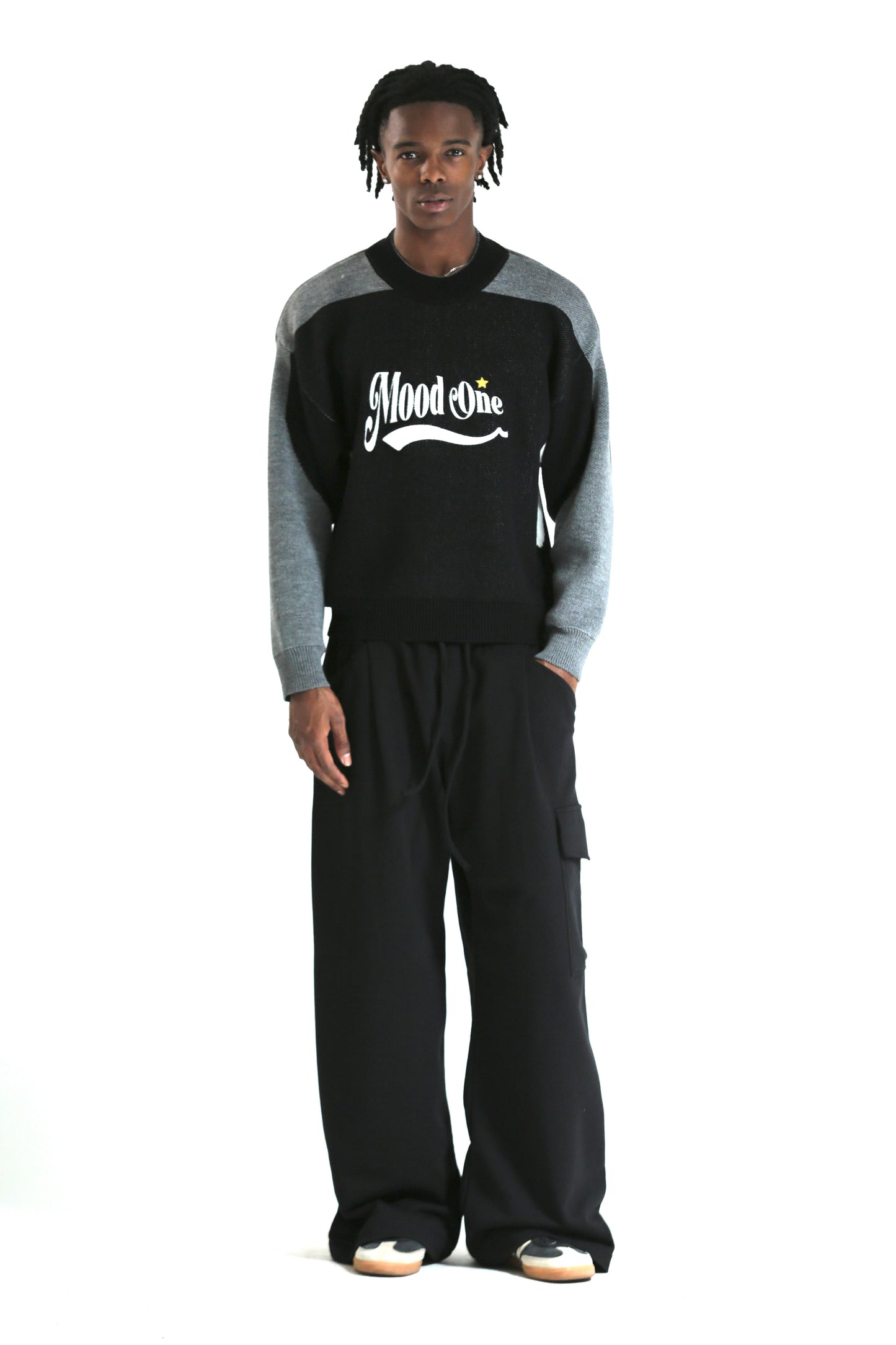 Maglione logo nero