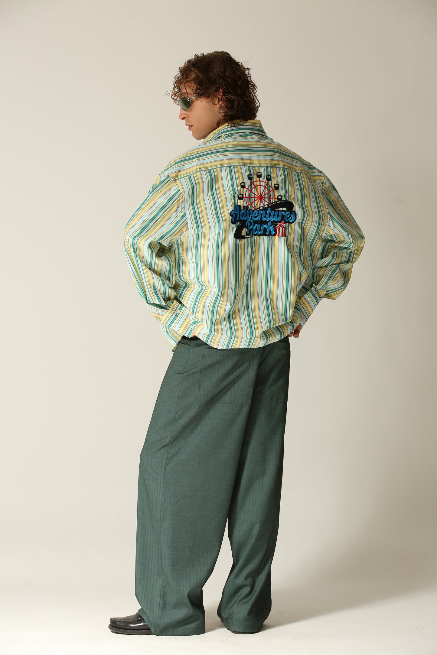Camicia a righe luna parck