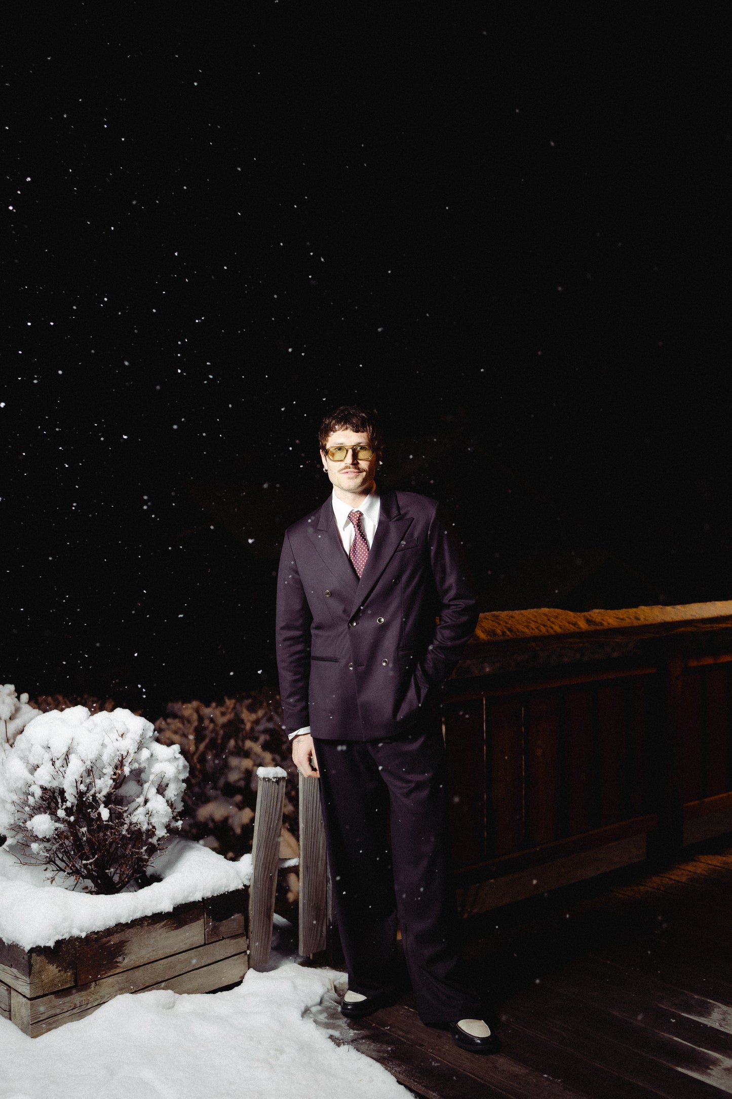 Giacca doppiopetto moro