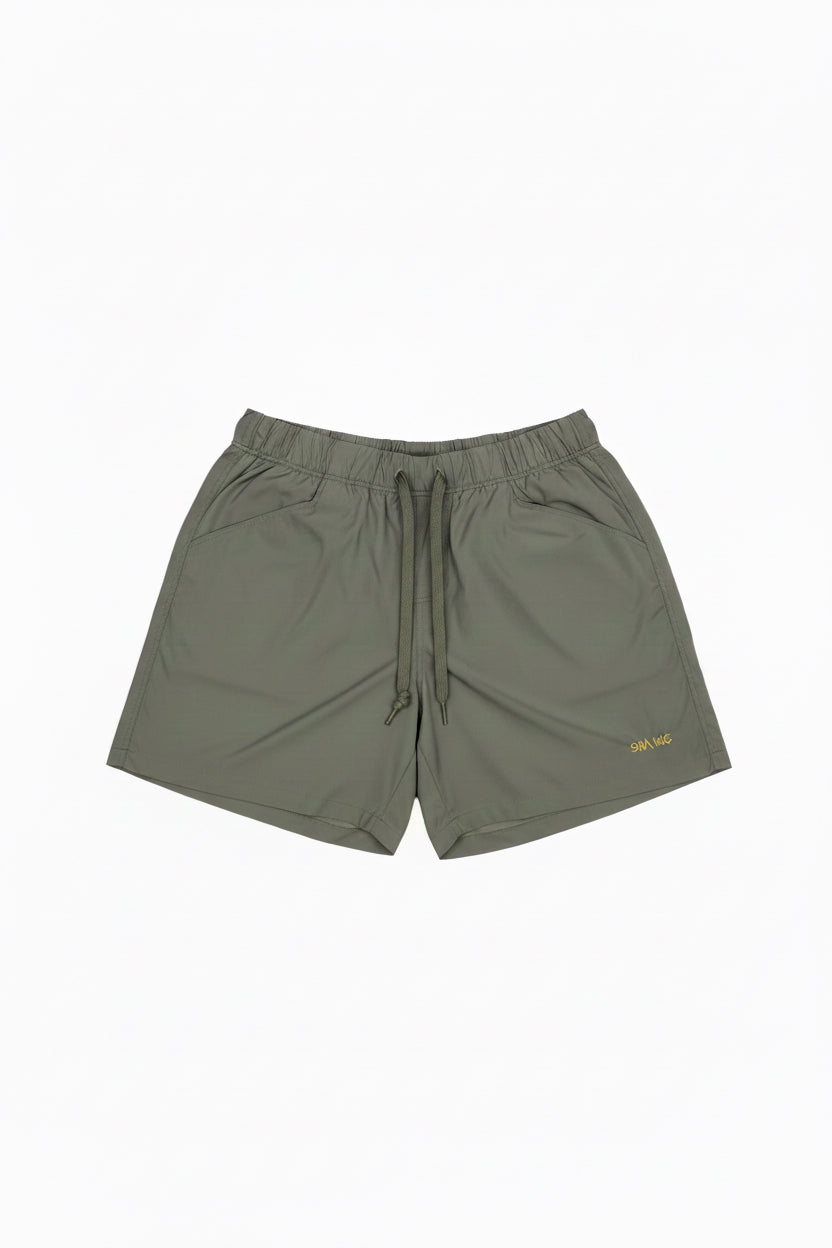 Green Beach Shorts