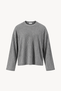 Grey Textured Longsleeve