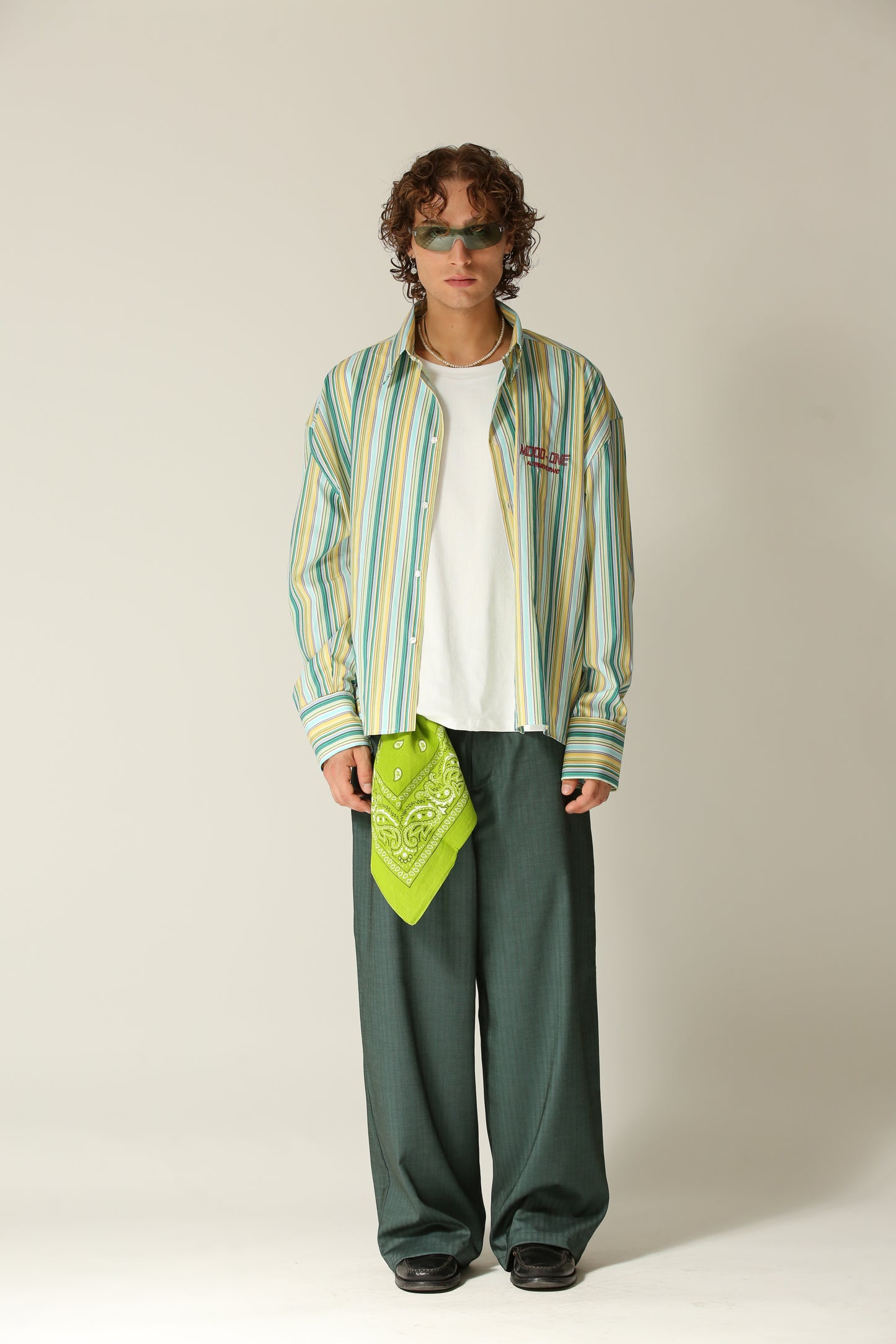 Camicia a righe luna parck