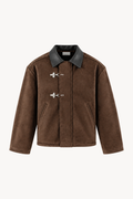 Brown Clasp Jacket