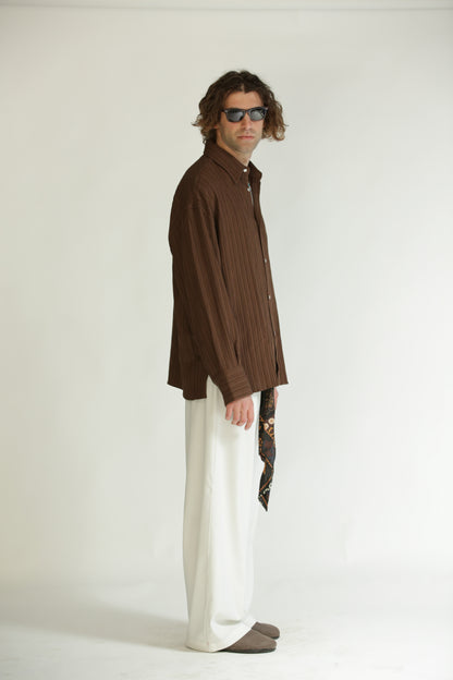 Camicia crepes moro