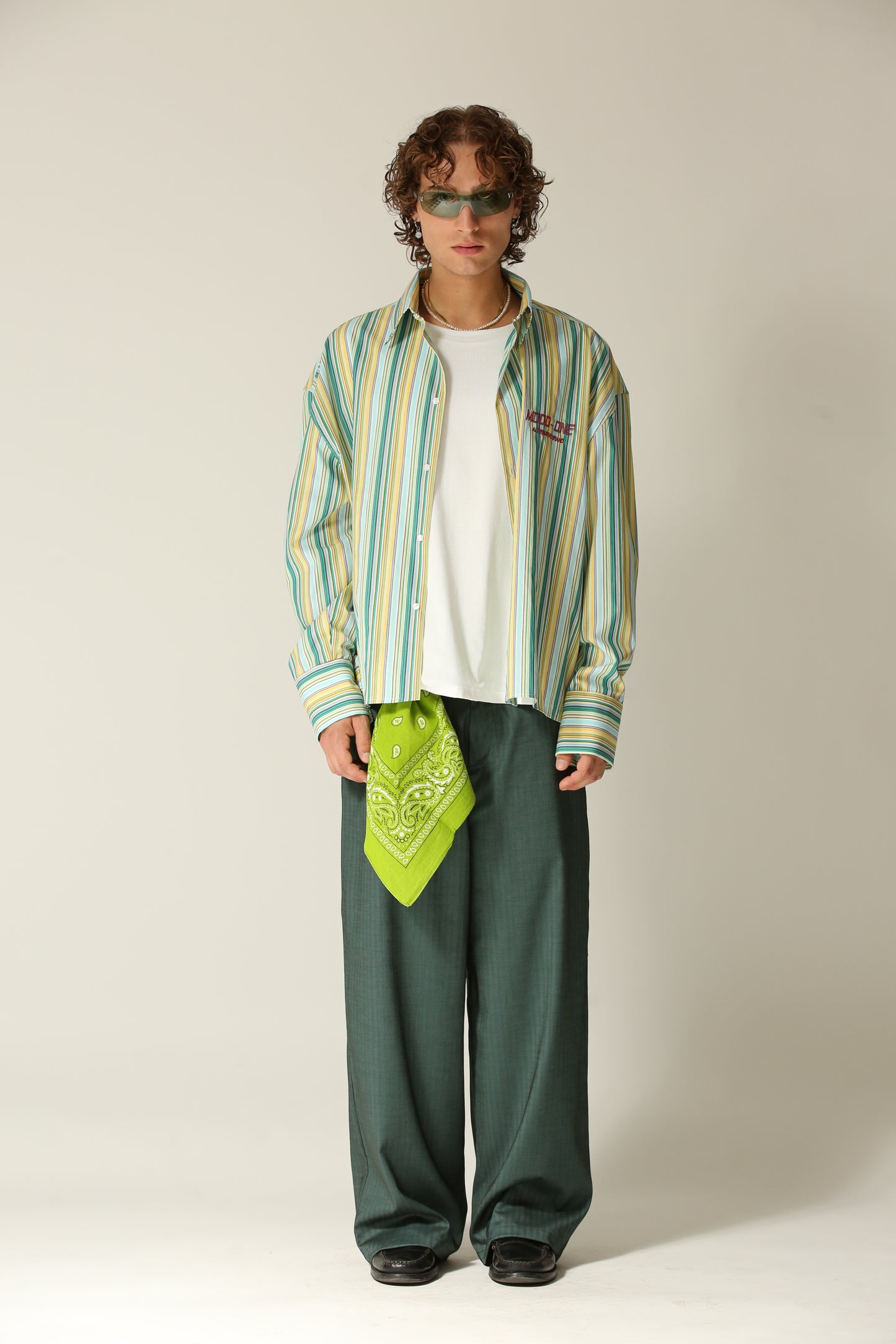 Camicia a righe luna parck