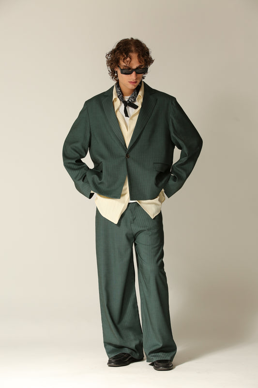 Pantalone Baggy verde solarium