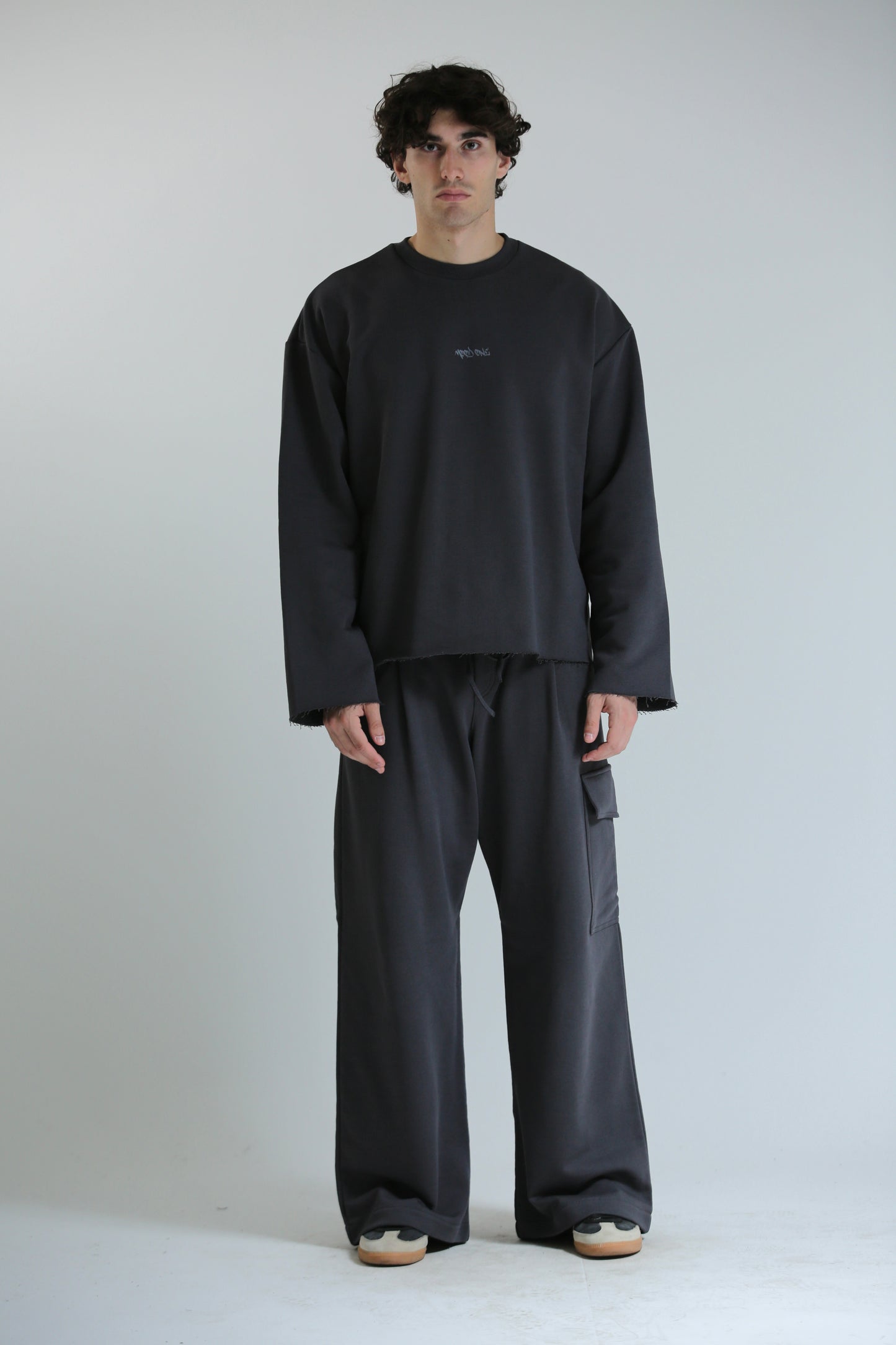 Long sleeve REVERSIBILE piombo