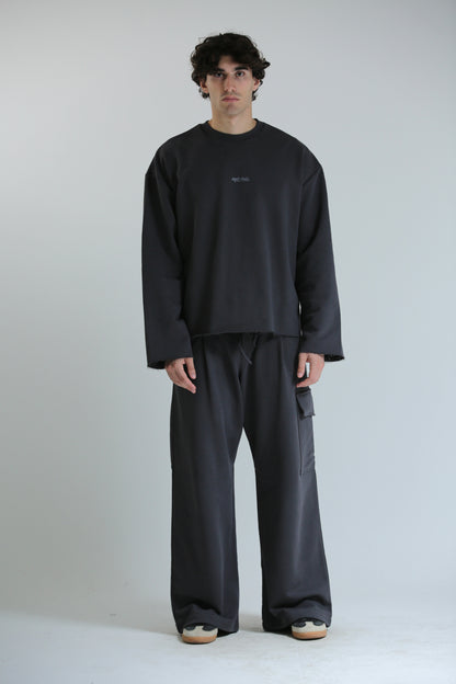 Long sleeve REVERSIBILE piombo
