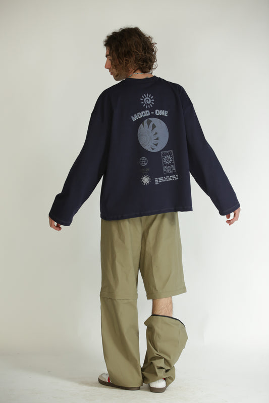 Long sleeve sole blu