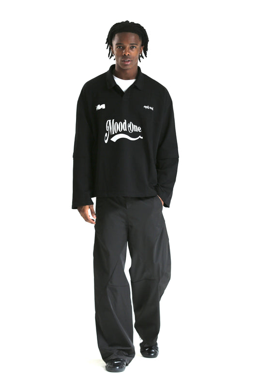 Polo long sleeve Nera doppia manica