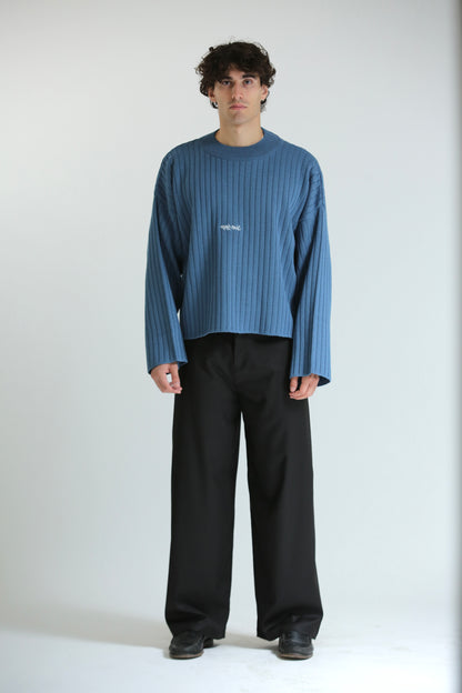 Maglione crop logo Sky