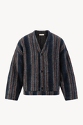 Blue / Violet Mohair Cardigan