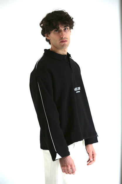 Polo felpa logo crop