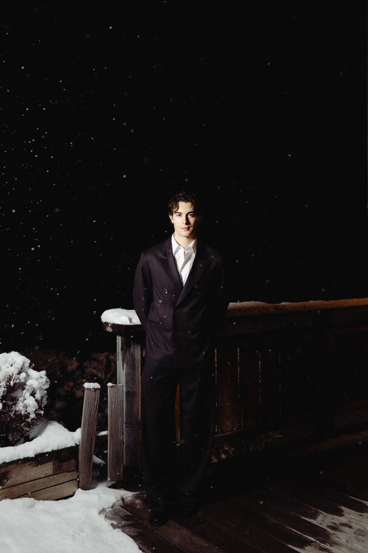 Pantaloni baggy nero