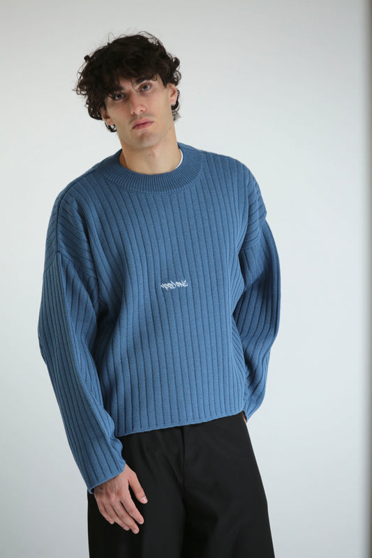 Maglione crop logo Sky