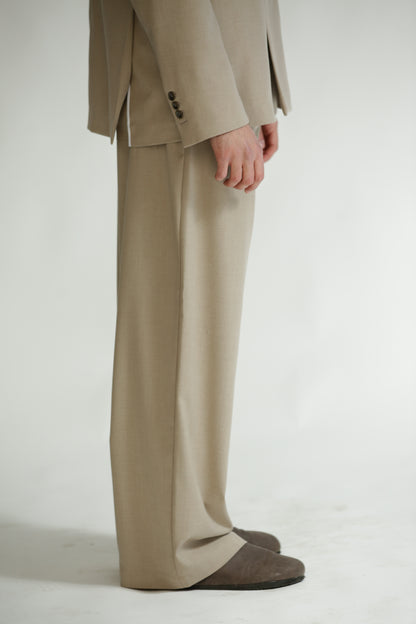 Pantalone Baggy beige