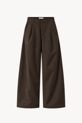 Brown Wide Leg Trousers