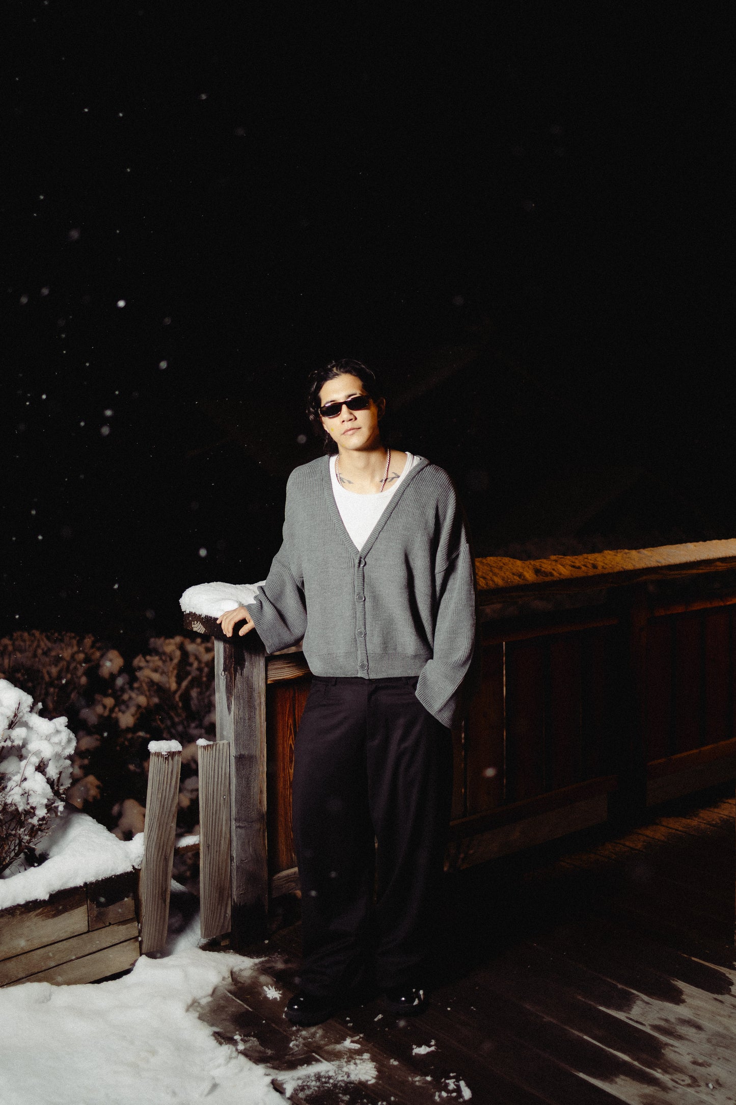 Pantaloni baggy nero