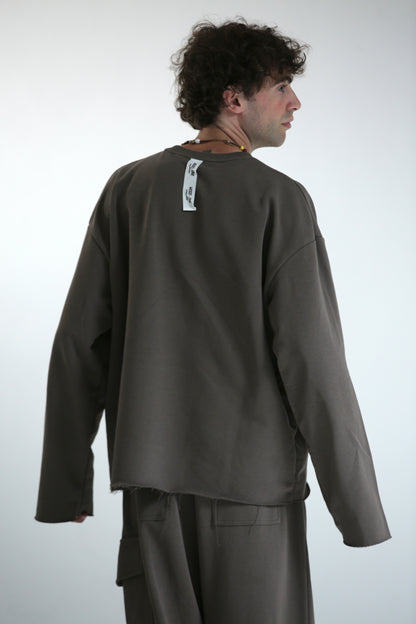 Long sleeve REVERSIBILE moro
