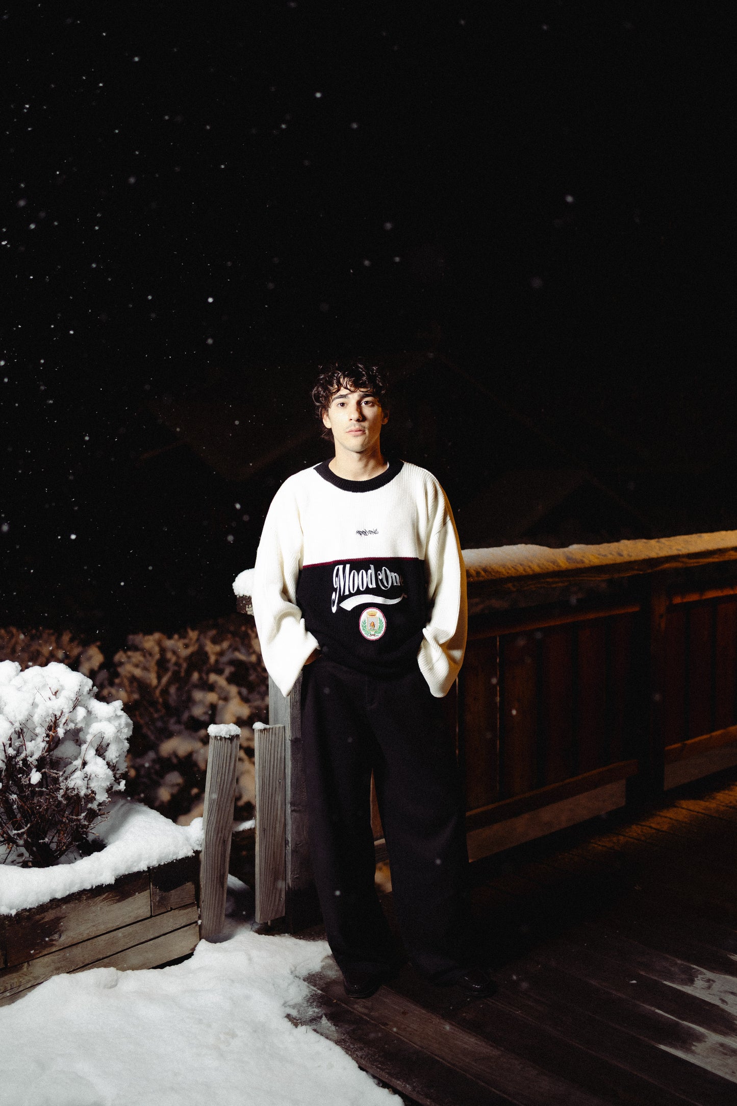 Pantaloni baggy nero