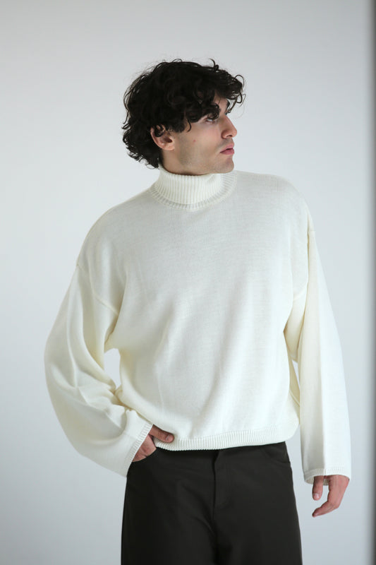 Dolcevita crop bianco