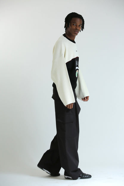 Maglia logo bicolor