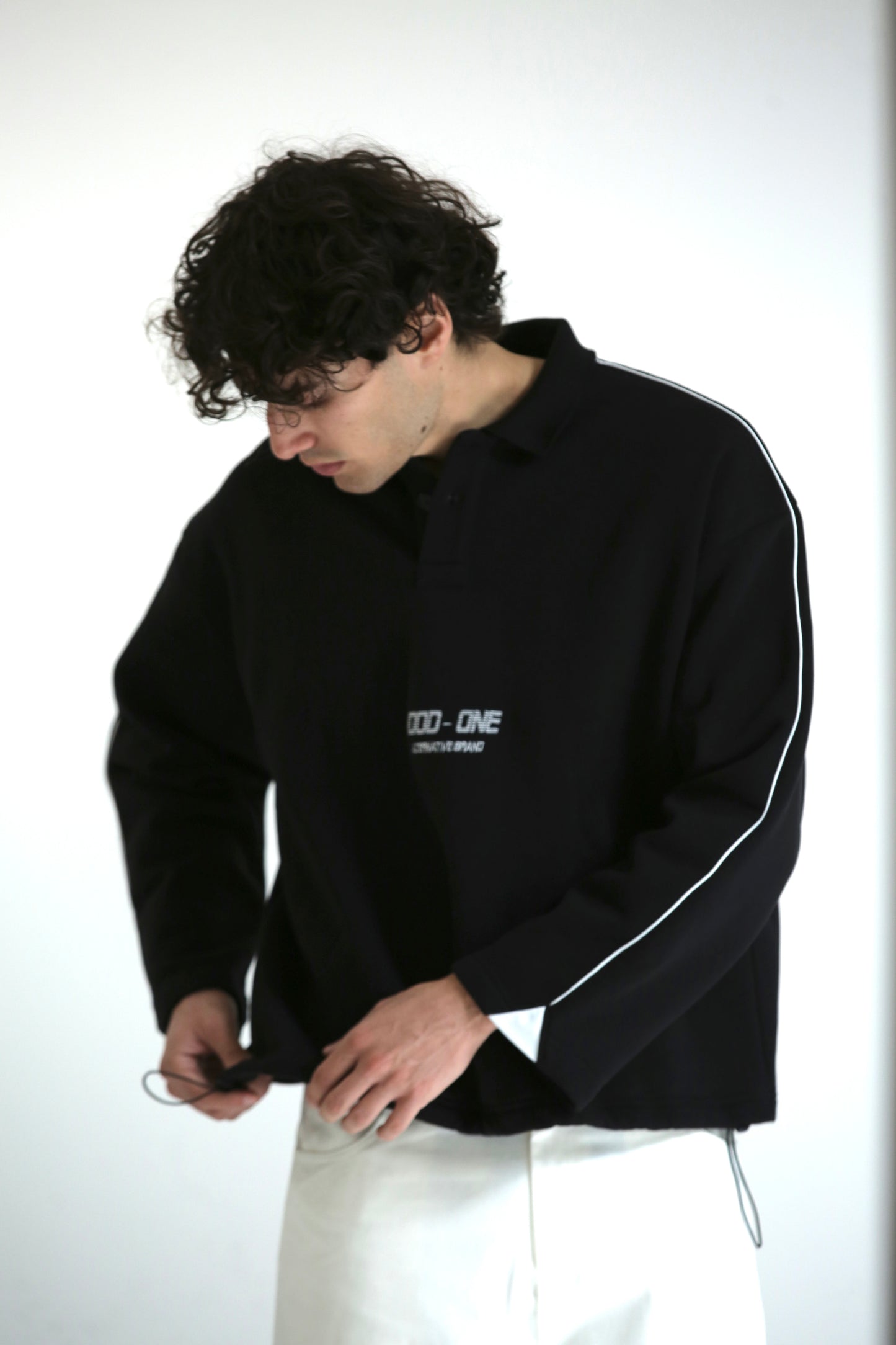 Polo felpa logo crop